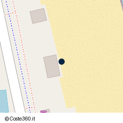 Posizione della concessione balneare Comune di Grottammare, A. 2015, N. 06