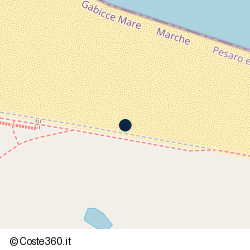 Posizione della concessione demaniale marittima Comune di Gabicce Mare, A. 2021, N. 0098803