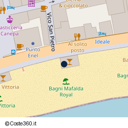 Posizione della concessione demaniale marittima Comune di Varazze, A. 2009, N. 135