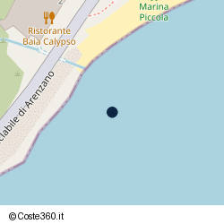 Posizione della concessione balneare Comune di Arenzano, A. 2005, N. 25