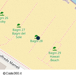 Posizione della concessione demaniale marittima Comune di Senigallia, A. 2019, N. 47