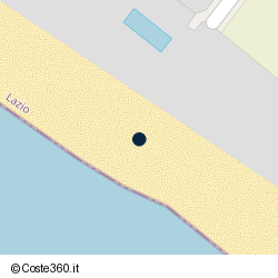 Posizione della concessione balneare Comune di Sperlonga, A. 2025, N. 1