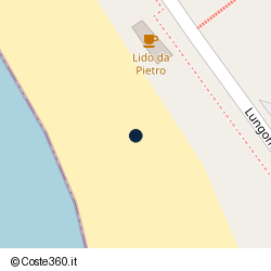 Posizione della concessione demaniale marittima Comune di Scalea, A. 2013, N. 09