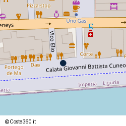 Posizione della concessione balneare Comune di Imperia, A. 2019, N. 17