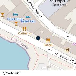 Posizione della concessione demaniale marittima Comune di Porto Cesareo, A. 2017, N. 1