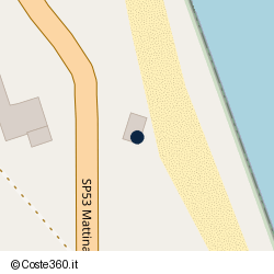 Posizione della concessione balneare Comune di Vieste, A. 2008, N. 67