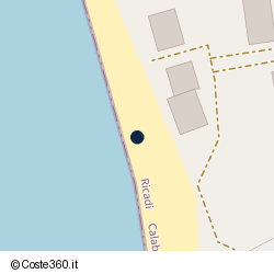 Posizione della concessione demaniale marittima Comune di Ricadi, A. 2025, N. 9