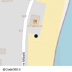 Posizione della concessione demaniale marittima Comune di Campo Nell'Elba, A. 2015, N. 033