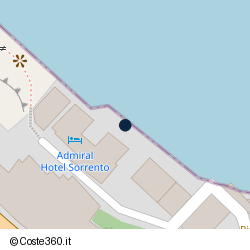 Posizione della concessione demaniale marittima Comune di Sorrento, A. 2024, N. 01