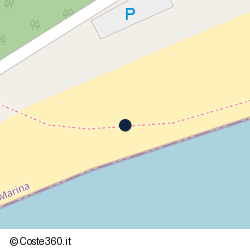 Posizione della concessione demaniale marittima Comune Santa Marina, A. 2025, N. 56