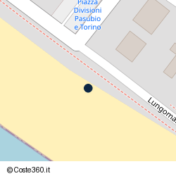 Posizione approssimativa di Lido D'Argento di Farina Anna Maria e C. Sas