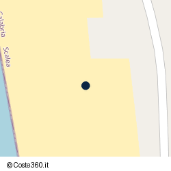 Posizione della concessione balneare Comune di Scalea, A. 2010, N. 41