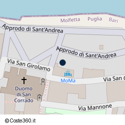 Posizione della concessione demaniale marittima Comune di Molfetta, A. 2015, N. 8