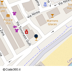 Posizione della concessione demaniale marittima Comune di Catanzaro, A. 2018, N. 01