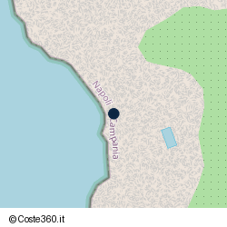 Posizione della concessione demaniale marittima Comune di Massa Lubrense, A. 2008, N. 108