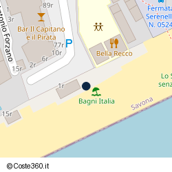 Posizione della concessione demaniale marittima Autorità Portuale di Mar Ligure Occidentale, A. 2024, N. SAV4