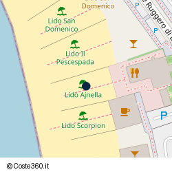 Posizione della concessione demaniale marittima Comune di Scalea, A. 2025, N. 15