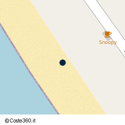 Posizione della concessione demaniale marittima Comune di Sabaudia, A. 2025, N. 02