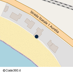 Posizione della concessione demaniale marittima Comune di Santa Marinella, A. 2008, N. 87