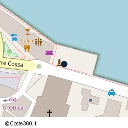 Posizione della concessione demaniale marittima Comune di Ischia, A. 2013, N. 022
