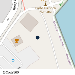 Posizione della concessione demaniale marittima Comune di Numana, A. 2016, N. 12L