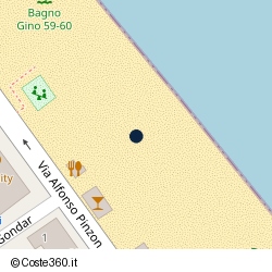 Posizione della concessione demaniale marittima Comune di Bellaria-Igea Marina, A. 2020, N. 54