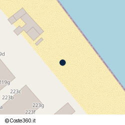 Posizione della concessione balneare Comune Cesenatico, A. 2012, N. 81