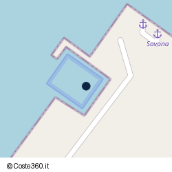 Posizione della concessione demaniale marittima Autorità Portuale di Mar Ligure Occidentale, A. 2020, N. SAV21