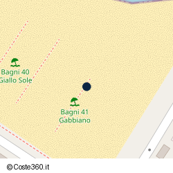 Posizione della concessione demaniale marittima Comune di Senigallia, A. 2016, N. 23