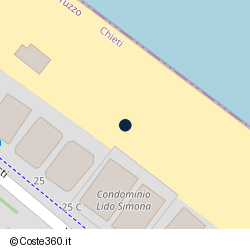 Posizione della concessione balneare Comune di Francavilla Al Mare, A. 2008, N. 19