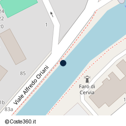 Posizione della concessione demaniale marittima Comune di Cervia, A. 2020, N. 1