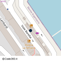 Posizione della concessione demaniale marittima Autorità Portuale di Regione Toscana, A. 2016, N. 39