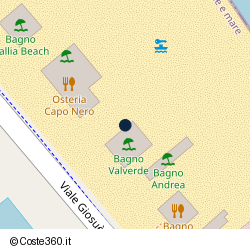 Posizione della concessione balneare Comune di Cesenatico, A. 2010, N. 177
