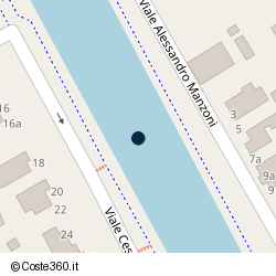 Posizione della concessione demaniale marittima Comune di Cesenatico, A. 2021, N. 9