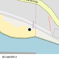 Posizione della concessione demaniale marittima Comune di Pollica, A. 2017, N. 255