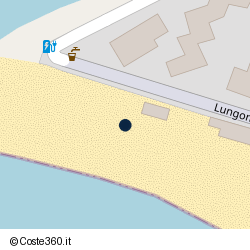 Posizione della concessione balneare Comune di Castiglione Della Pescaia, A. 2023, N. 12