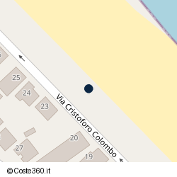 Posizione della concessione demaniale marittima Comune di Bellaria-Igea Marina, A. 2019, N. 80