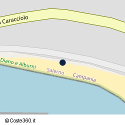 Posizione della concessione demaniale marittima Comune di Pollica, A. 2017, N. 250