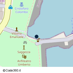 Posizione della concessione demaniale marittima Comune di Santa Margherita Ligure, A. 2010, N. 21