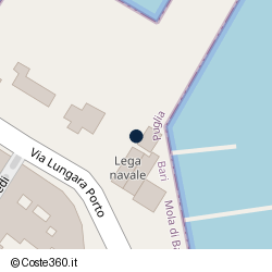 Posizione della concessione demaniale marittima Comune di Mola Di Bari, A. 2017, N. 04