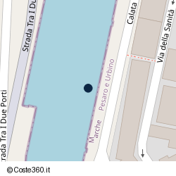 Posizione della concessione demaniale marittima Autorità Portuale di Mar Adriatico Centrale, A. 2010, N. PS12