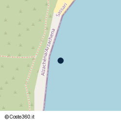 Posizione della concessione demaniale marittima Regione di Sardegna, A. 2017, N. 90DTO