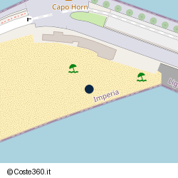 Posizione della concessione balneare Comune di Imperia, A. 2012, N. 50