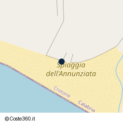 Posizione della concessione balneare Comune di Isola Di Capo Rizzuto, A. 2025, N. 005