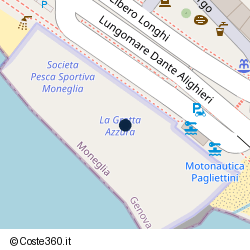 Posizione della concessione demaniale marittima Comune di Moneglia, A. 2007, N. 6