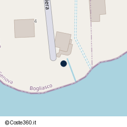 Posizione della concessione demaniale marittima Comune di Bogliasco, A. 2012, N. 6