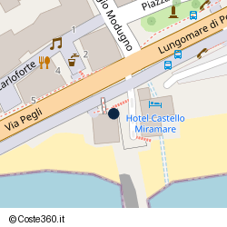 Posizione della concessione balneare Autorità Portuale di Mar Ligure Occidentale, A. 2022, N. 134