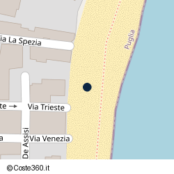 Posizione approssimativa di Sottovento Lido