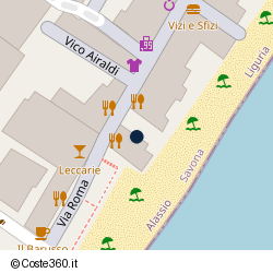 Posizione della concessione demaniale marittima Comune di Alassio, A. 2004, N. 64