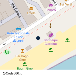 Posizione della concessione balneare Comune di Pietra Ligure, A. 2025, N. 09